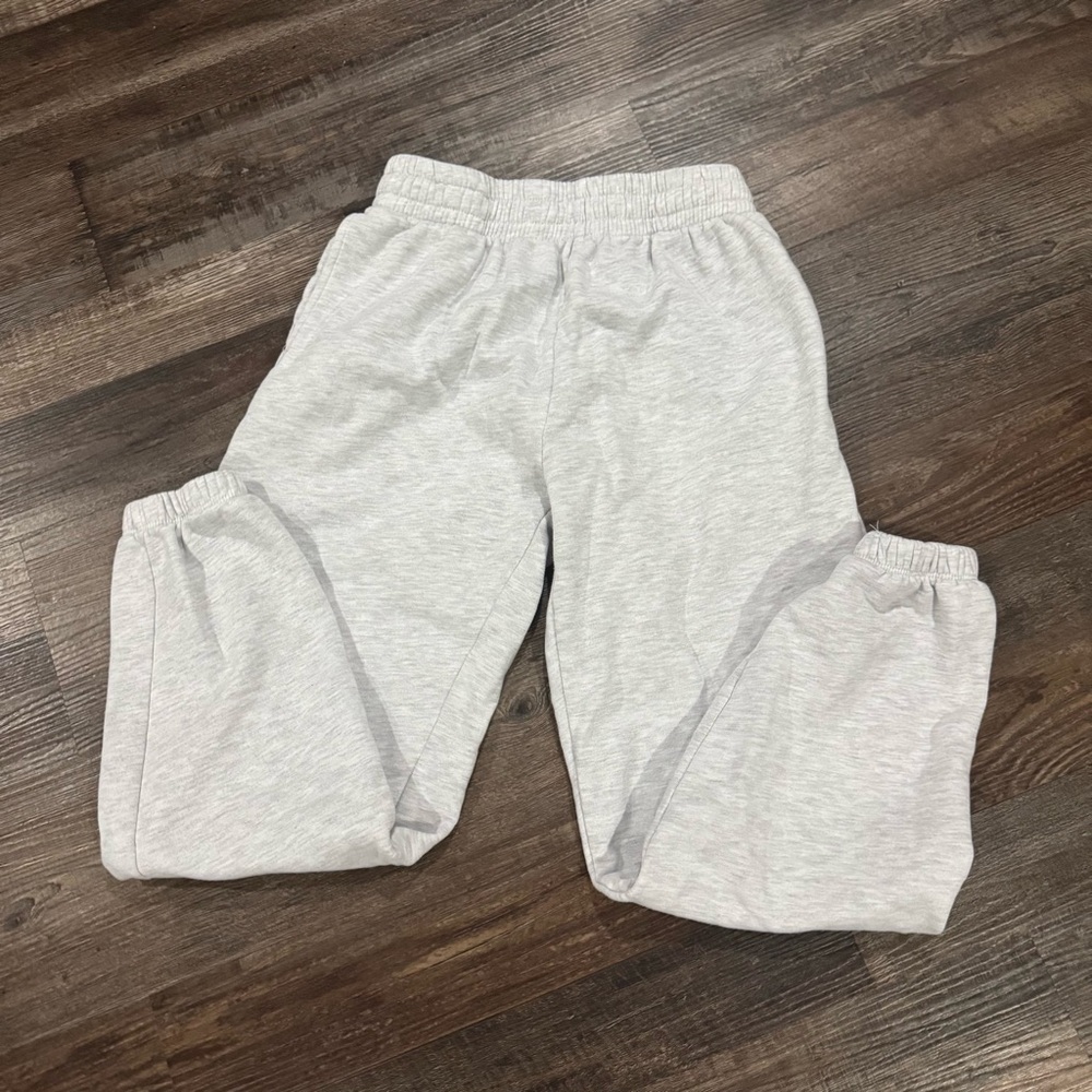 Garage Light Gray women’s Sweatpants with Elastic Cuffs drawstrings inside